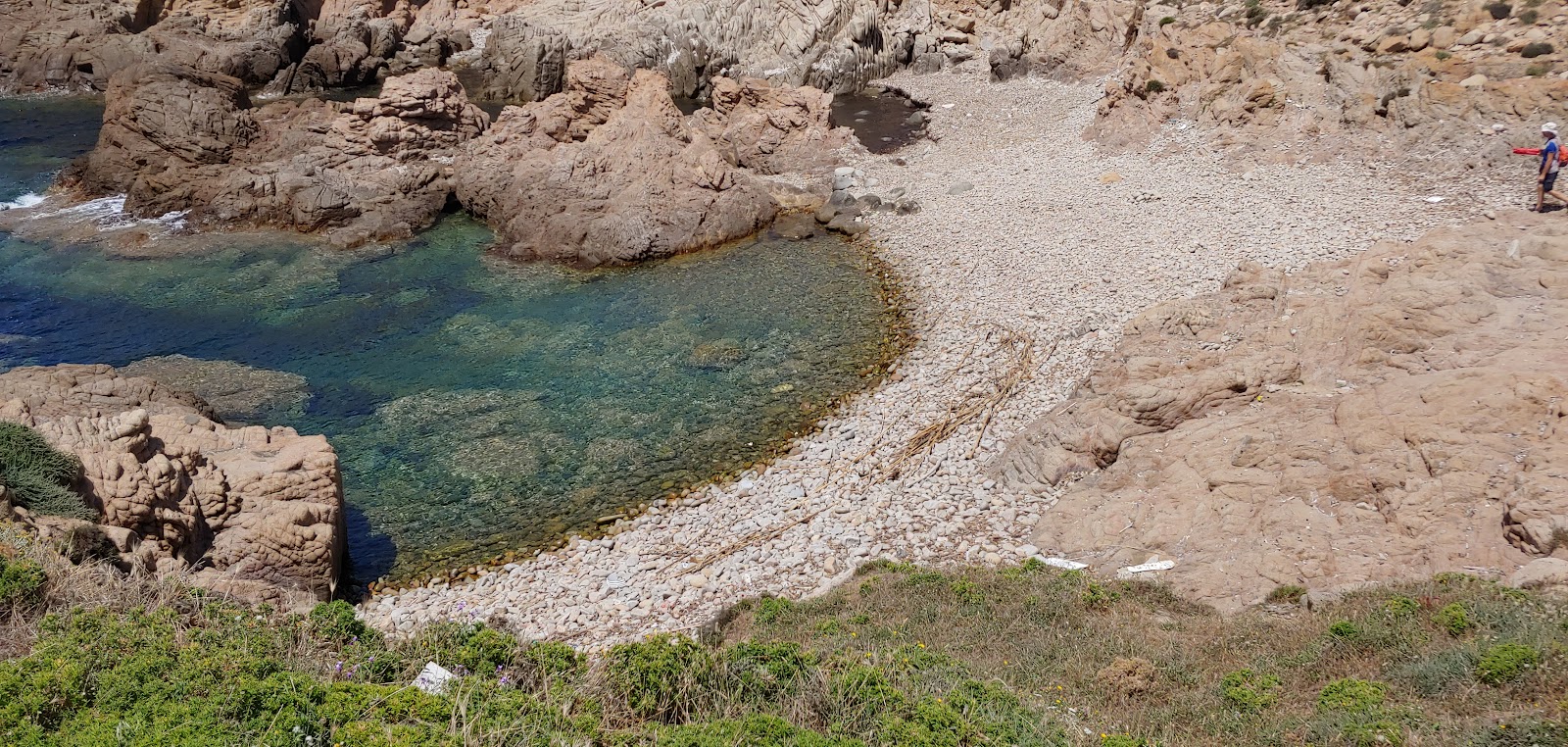 Valokuva Spiaggia di Capo Pecoraista. sijaitsee luonnonalueella