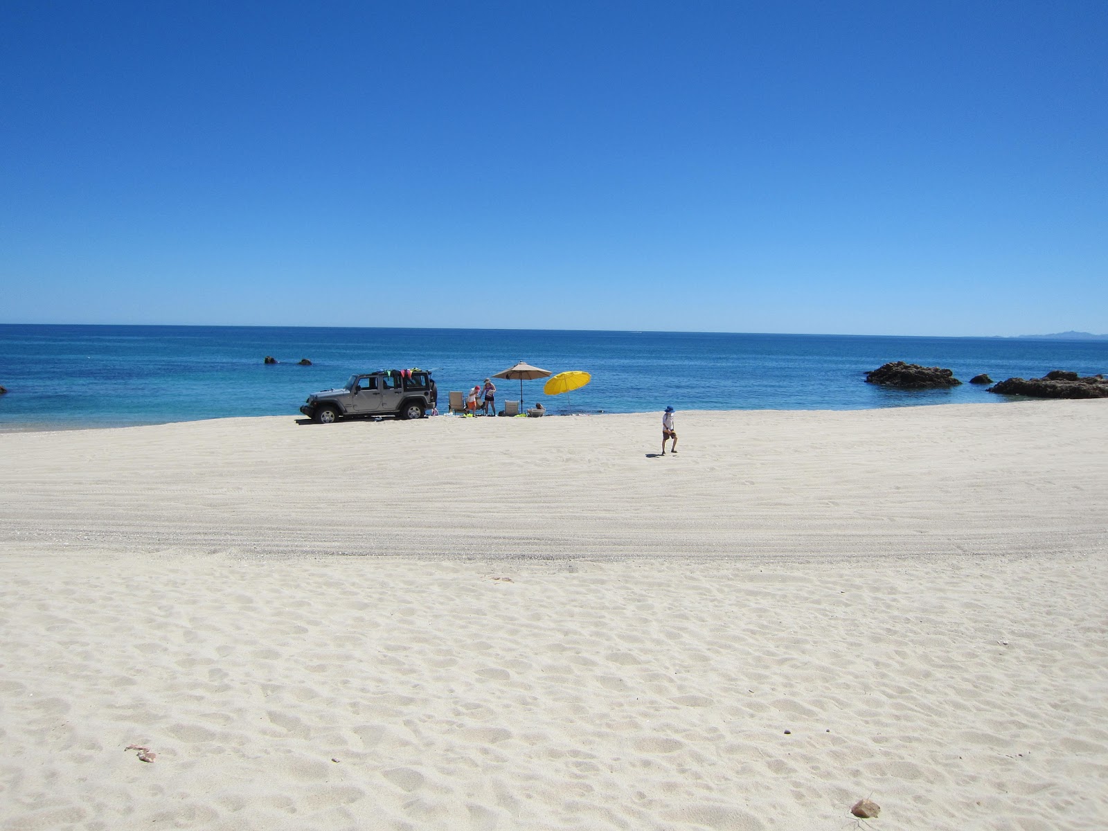 Fotografija Punta Pescadero Beach z dolga ravna obala