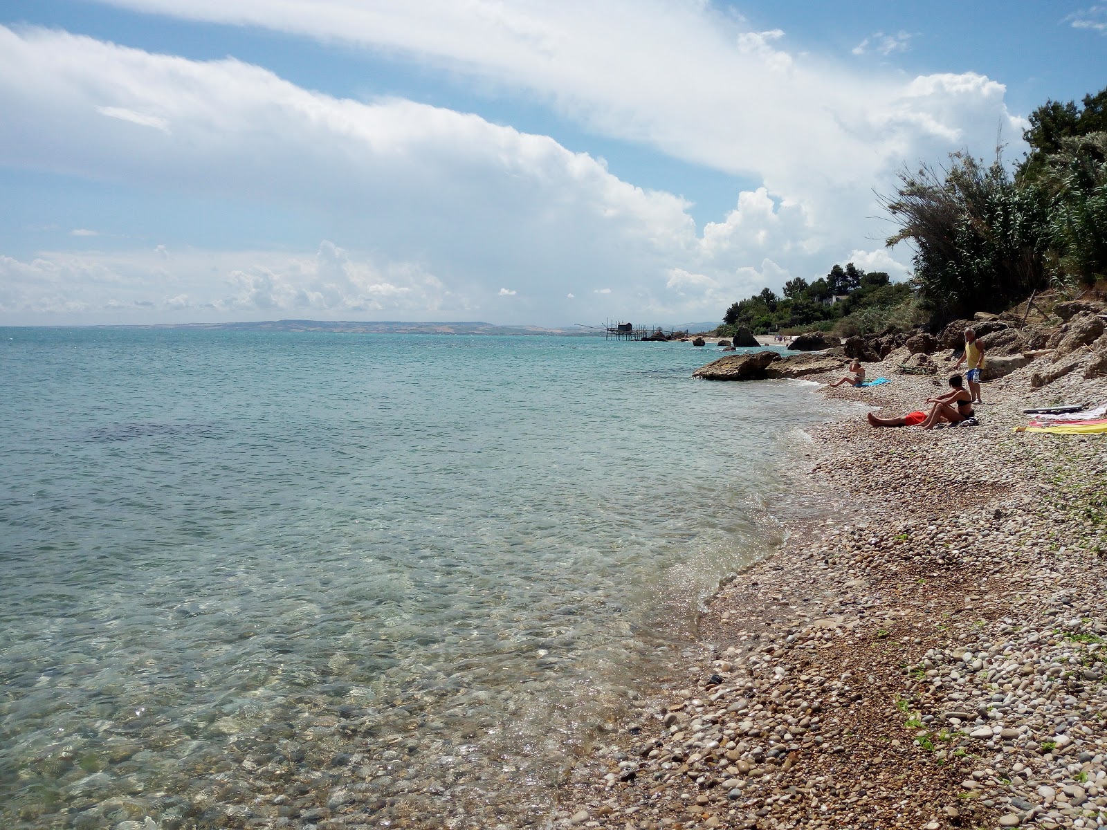 Spiaggia della Canale'in fotoğrafı kısmen temiz temizlik seviyesi ile