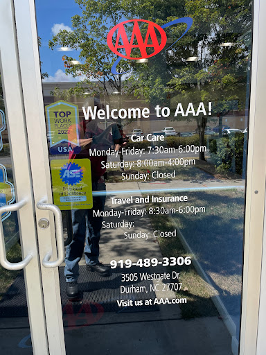 Insurance Agency «AAA - South Square», reviews and photos, 3505 Westgate Dr, Durham, NC 27707, USA