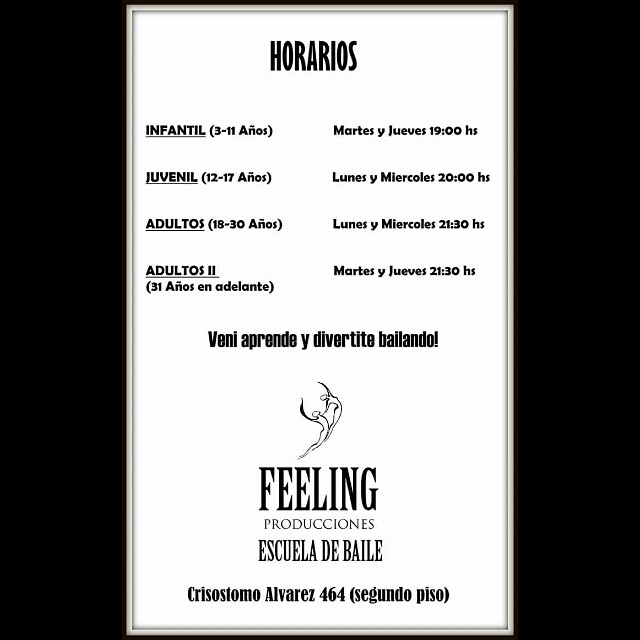 Feeling Producciones (Escuela De Baile)