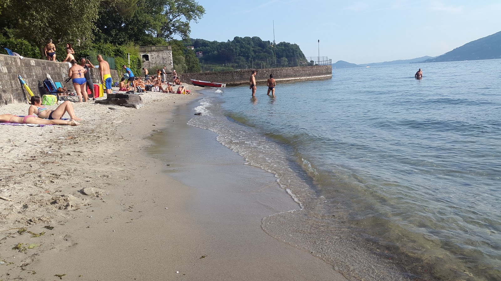 Foto van Ceresolo beach met direct strand