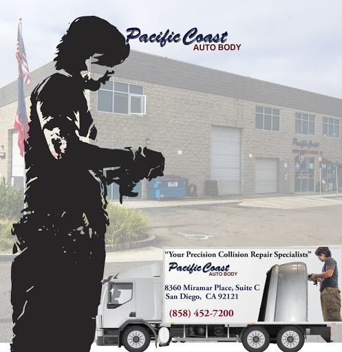 Auto Body Shop «Pacific Coast Auto Body», reviews and photos, 8360 Miramar Pl, San Diego, CA 92121, USA
