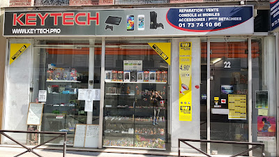 Keytech réparations consoles à Paris