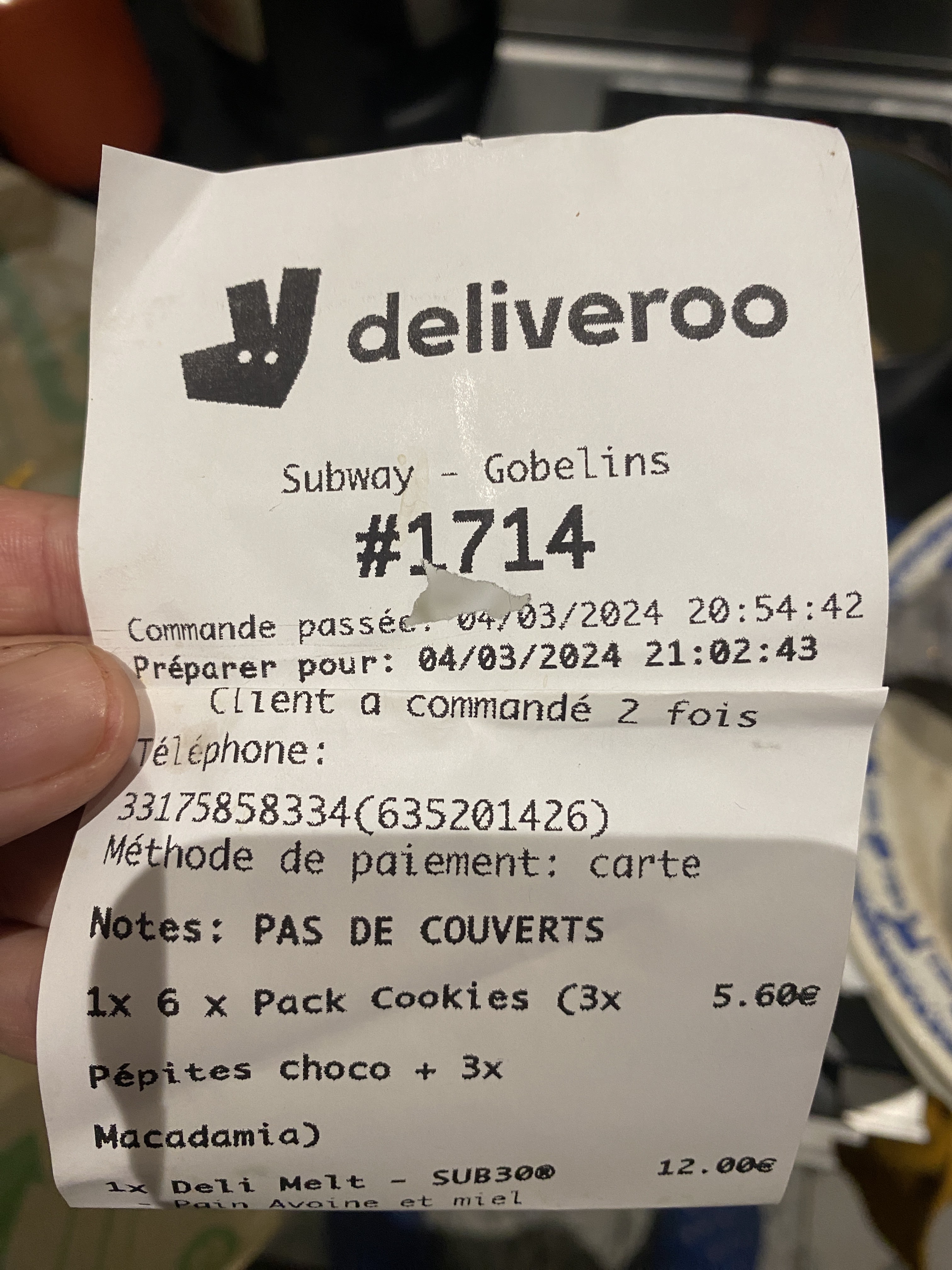 Photo n° 2 de l'avis de Pab.o fait le 04/03/2024 à 21:13