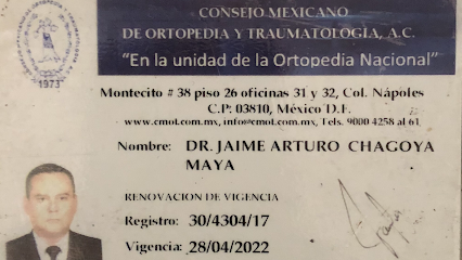 Dr. Jaime A. Chagoya Maya