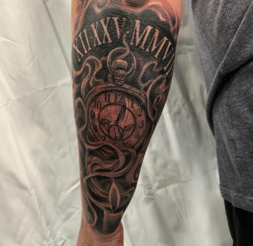 Explore tattoo on hip ideas, creative tattoo ideas in Bronx, available at Anarchy Tattoo Studios