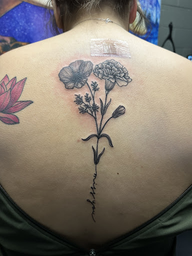 Explore small marvel tattoos ideas, creative tattoo ideas in Athens, available at Ink Theory Tattoo and piercing studio LLC