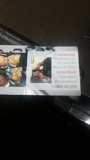 Barber Shop «71 Barber Shop», reviews and photos, 520 Main St NE, Atlanta, GA 30324, USA