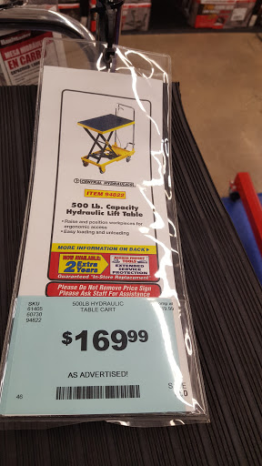 Hardware Store «Harbor Freight Tools», reviews and photos, 6324 Northwest Hwy, Crystal Lake, IL 60014, USA