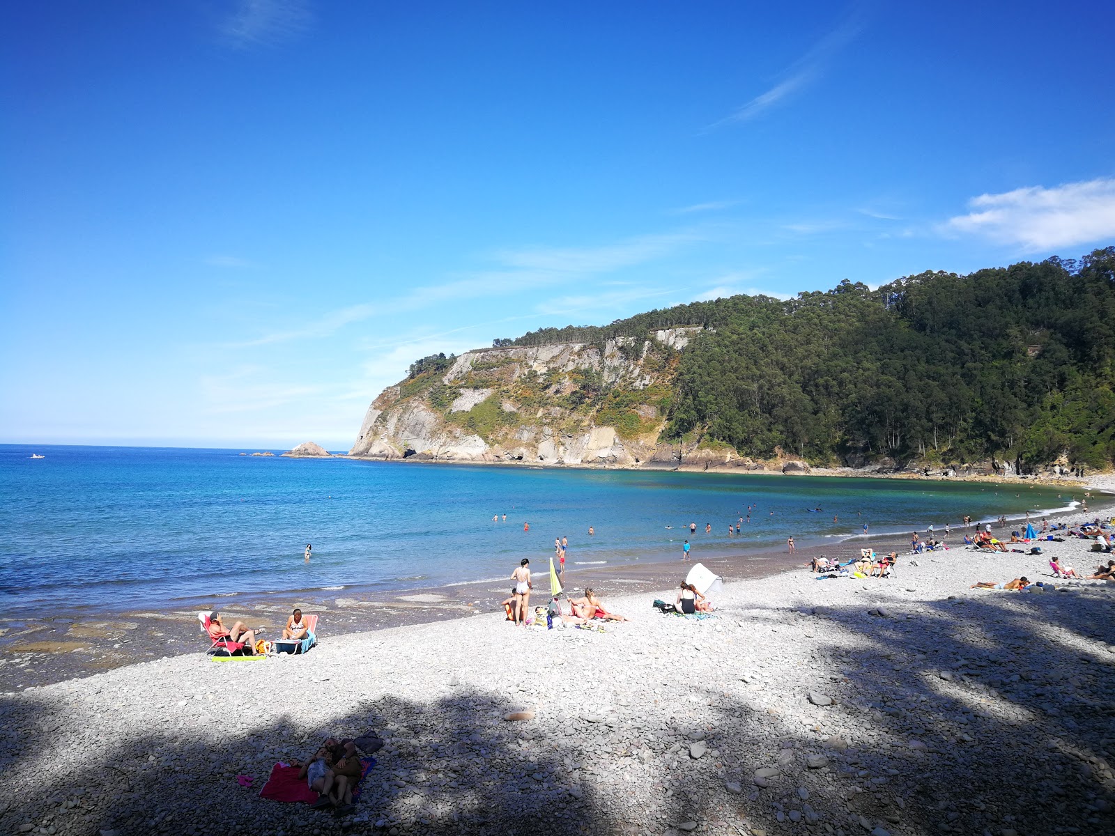 Fotografie cu Concha de Artedo - locul popular printre cunoscătorii de relaxare