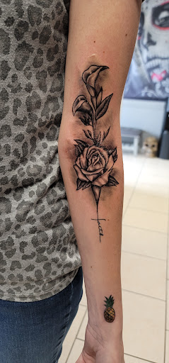 Explore mother name tattoo ideas, creative tattoo ideas in Ocoee, available at Slaughterized Ink Tattoo and Piercing Studio