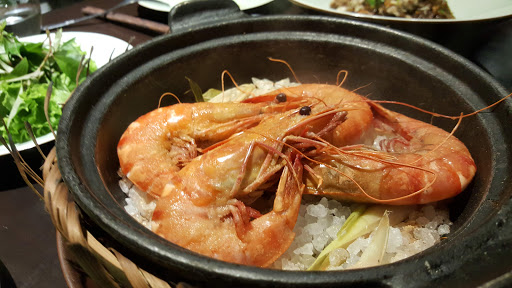 Restaurants eat prawns Hanoi