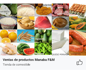 Venta de productos Manaba F&M