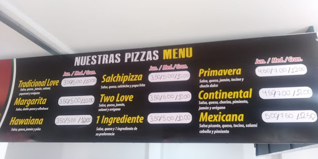 Opiniones de PIZZA & LOVE en Yantzaza - Pizzeria