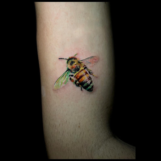 Explore snorlax tattoo ideas, creative tattoo ideas in Miami, available at Glitterpoop Studios