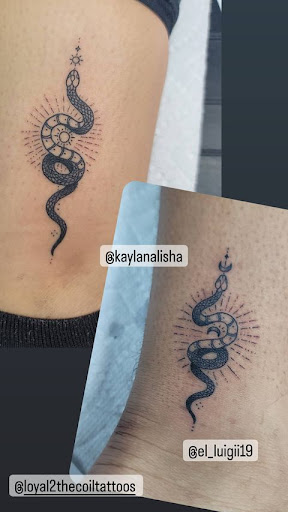 Explore peony tattoo ideas, creative tattoo ideas in North Fort Myers, available at Loyal 2 The Coil Tattoos & Body Piercings