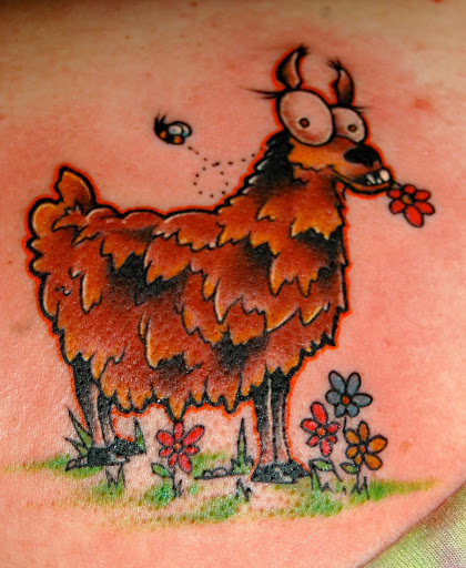 Explore mens calf tattoo ideas, creative tattoo ideas in Whitehall, available at Grumble Bunny Tattoo Company