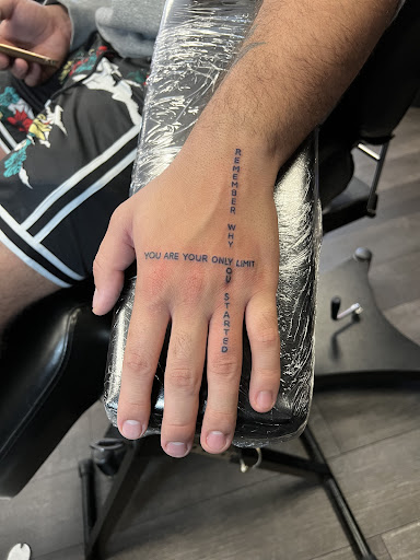 Explore koi sleeve tattoo ideas, creative tattoo ideas in Silver City, available at Independent Ink Tattoo