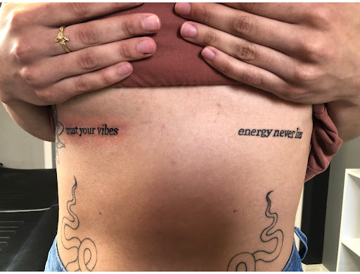 Explore name tattoos ideas for guys, creative tattoo ideas in North Tonawanda, available at Dark Side Ink Tattoo Studio