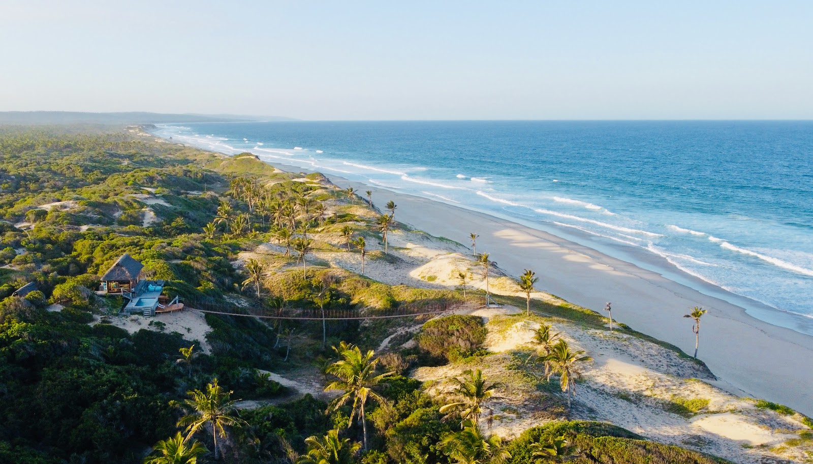 Foto de Travessia Beach com muito limpo nível de limpeza
