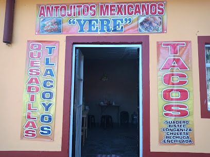 ANTOJITOS MEXICANOS YERE - Av. del Aguila 18, Tlalmanalco, 56700 Tlalmanalco, Méx., Mexico