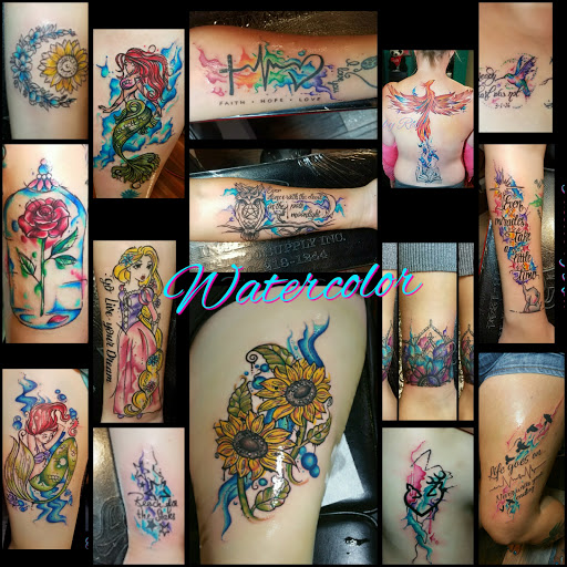 Explore marathon running tattoo ideas, creative tattoo ideas in Lake Havasu City, available at Bombshell Body Art Studio