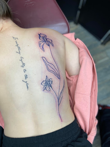 Explore background filler tattoo ideas, creative tattoo ideas in El Paso, available at American Tattoo Society of Ft Bliss