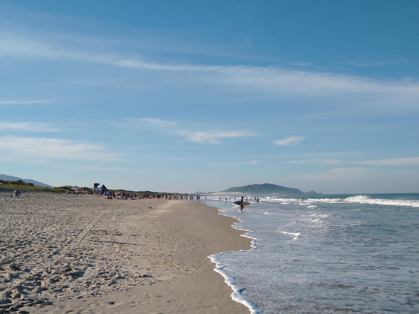 Foto de Praia do Campeche - recomendado para viajantes em família com crianças
