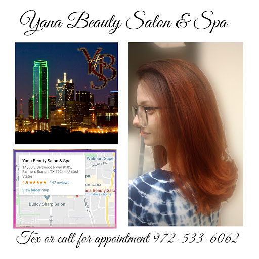 Beauty Salon «Yana Beauty Salon», reviews and photos, 15080 E Beltwood Pkwy, Addison, TX 75001, USA