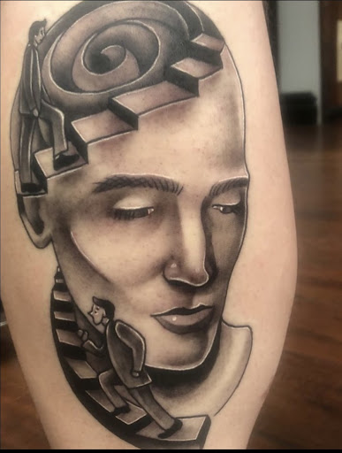 Explore nursing tattoo ideas, creative tattoo ideas in Longview, available at Fugis Tattoo Shop