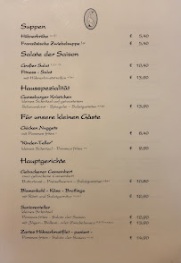 Menu / carte de Ganseburg Speisegaststätte à Buseck