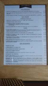 Restaurant Mahé Labourdonnais à Saint-Denis - menu / carte