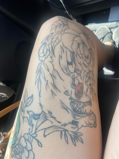 Explore ideas for thigh tattoos, creative tattoo ideas in Apple Valley, available at Tried and True Tattoo Parlor