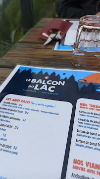 Restaurant Le Balcon du Lac (ex Edelweiss) à Talloires-Montmin - menu / carte