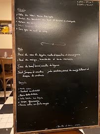 Menu / carte de L' Air de Famille à Toulouse