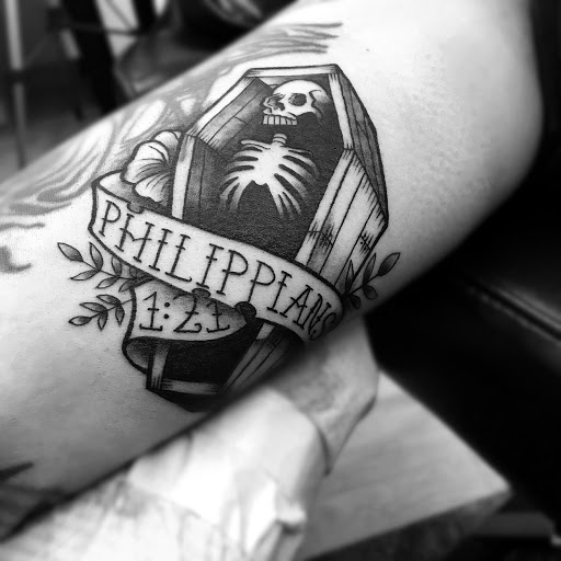 Explore tattoo half sleeve ideas tribal, creative tattoo ideas in Zumbrota, available at Art by Sinclair Tattoo Artist At Dry Bones Ink