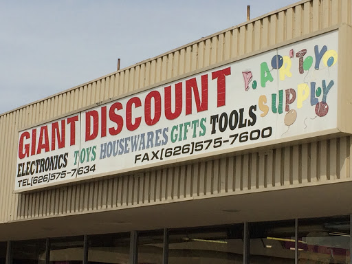 Discount Store «Giant Discount», reviews and photos, 2039 Durfee Ave, South El Monte, CA 91733, USA