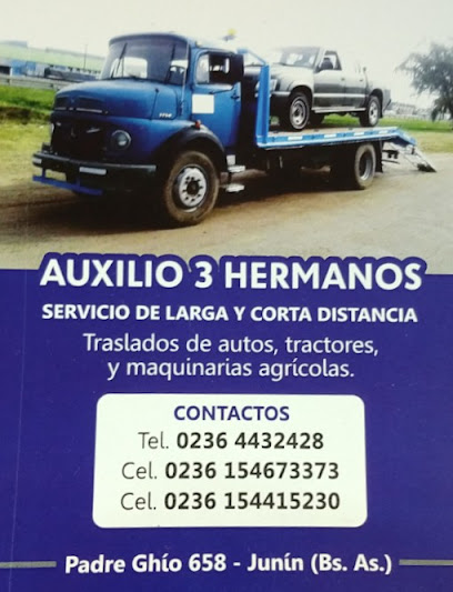 Auxilio mecánico y traslado de vehículo - Transporte 3 Hermanos