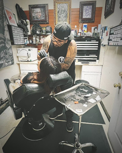 Explore tragus tattoo ideas, creative tattoo ideas in San Diego, available at Wylde Sydes Tattoo & Body Piercing