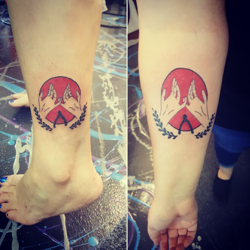 Explore side of wrist tattoo ideas, creative tattoo ideas in Redding, available at Caddy Daddys