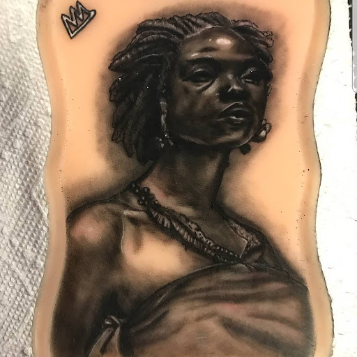 Explore tattoo on leg ideas, creative tattoo ideas in Chicago, available at Studio One Ink Chicago Tattoo Shop