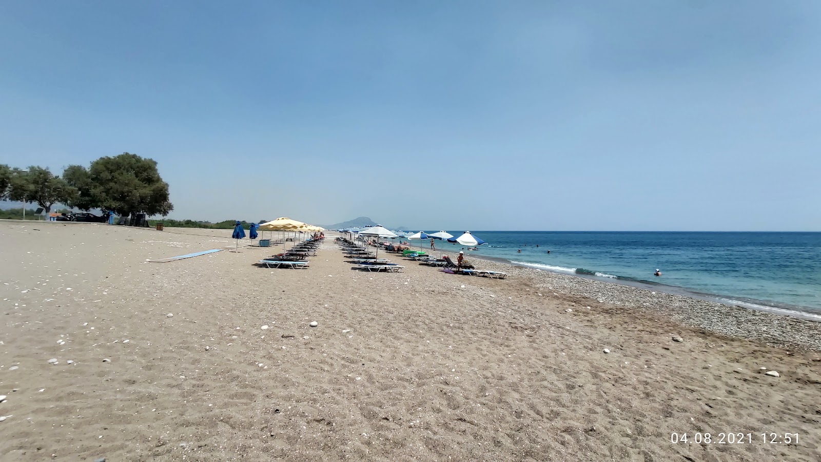Fotografie cu Plaja Afandou și așezarea