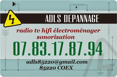 ADLS dépannage électroménager audio-visuel à Coëx