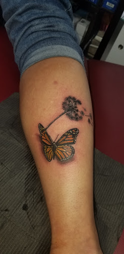 Explore hitchhiker's guide to the galaxy tattoo ideas, creative tattoo ideas in Lubbock, available at Sinners & Saints Art Company