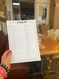 Au Doyen à Marseille4:00PM menu
