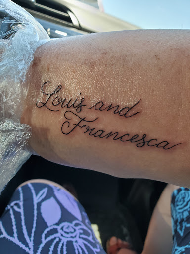 Explore cover up tattoo ideas on chest, creative tattoo ideas in Lawrence Township, available at Tattoo Asylum III