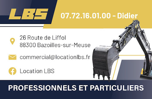 Agence de location de matériel LBS LOCATION Bazoilles-sur-Meuse
