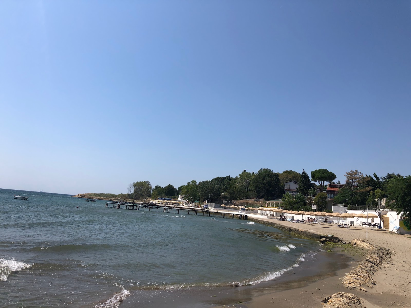 Φωτογραφία του Camcioglu beach με κάλυμμα σκυροδέματος επιφάνεια