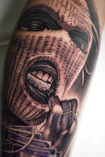 Explore skull tattoo ideas for women, creative tattoo ideas in Stockbridge, available at Black Rose Tattoo Collective